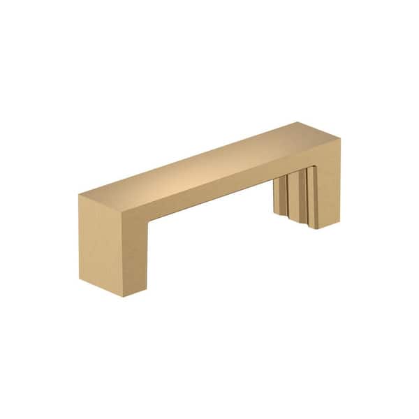 Amerock Augment 3 in. Center-to-Center Modern Champagne Bronze Bar Cabinet Pull