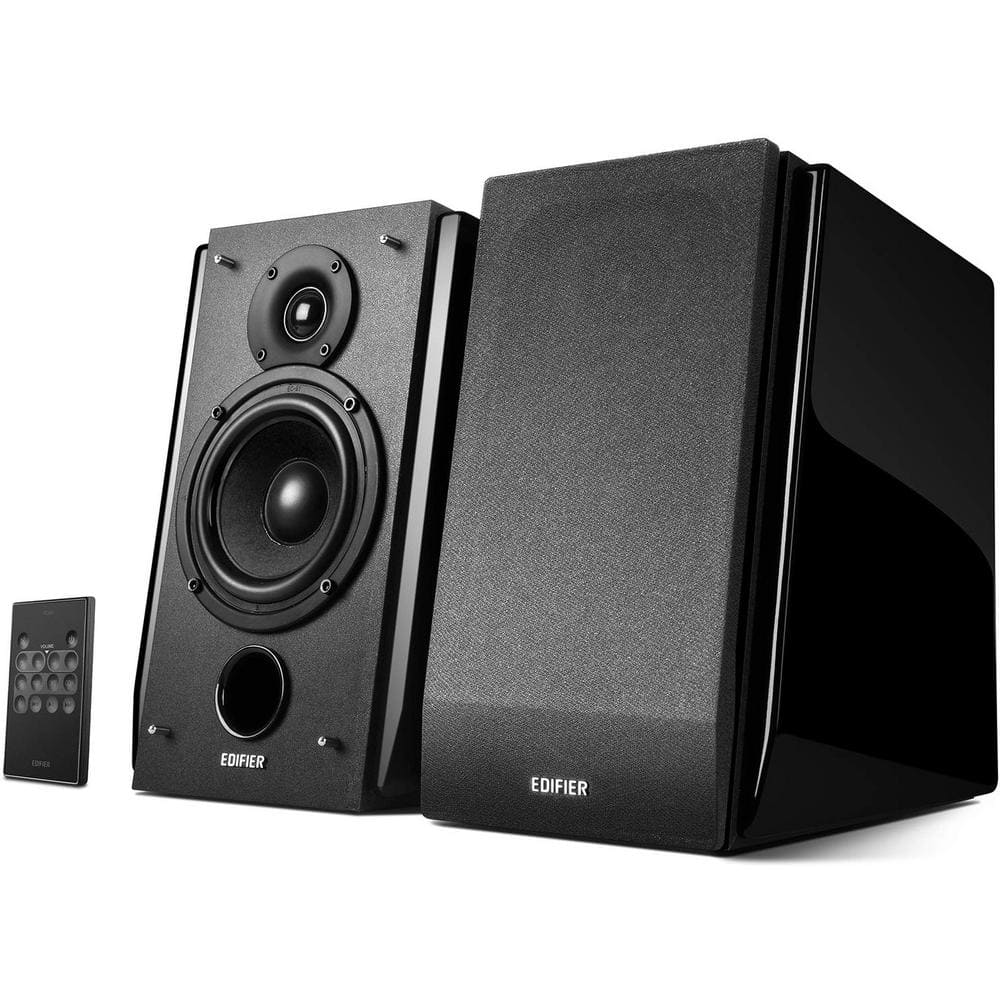 EDIFIER Powered Bookshelf Speakers R1850DB The Home Depot