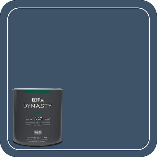 BEHR DYNASTY 1 qt. Home Decorators Collection #HDC-SM14-7 Midnight Mosaic Semi-Gloss Exterior Stain-Blocking Paint & Primer