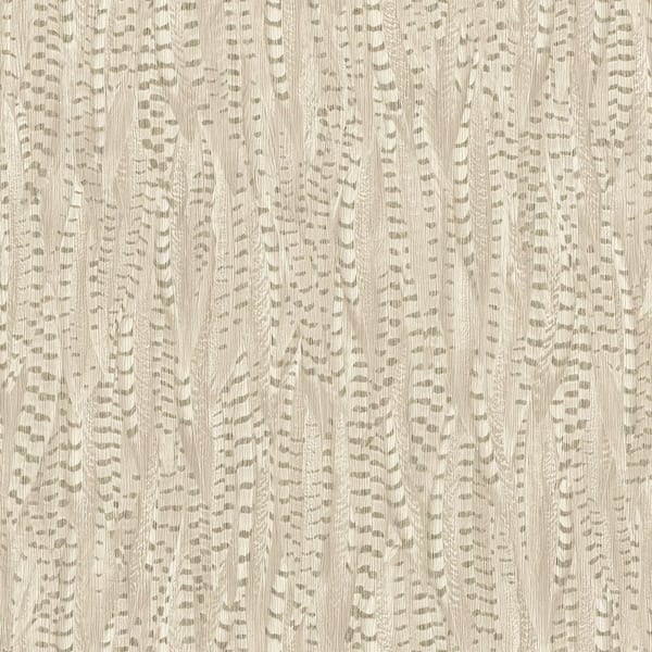 rasch Pinna Cream Feather Texture Wallpaper