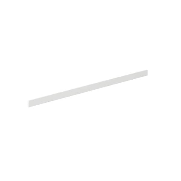 J COLLECTION Laramie 3 in. W x 96 in. H Cabinet Filler in Painted Bright White