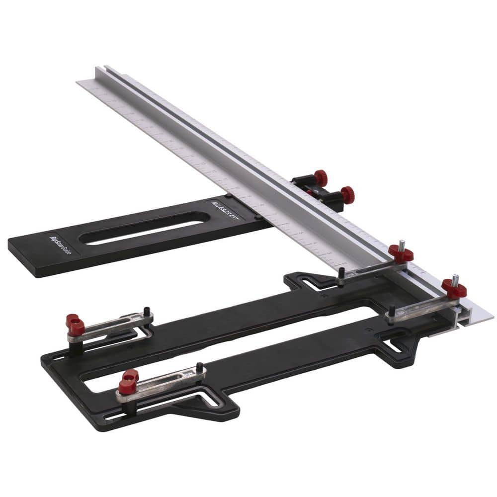 Rip Saw Guide - Circular Saw Straight Cutting Guide. Rip Large Sheets. Universal Saw Fit 24 in. Range All-Metal Base price history on PriceWatchPro