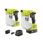 18V ONE+ Cordless Handheld Sprayer Kit with (2) Sprayers, 1.5 Ah Battery, and Charger