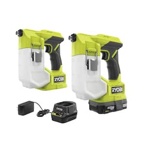18V ONE+ Cordless Handheld Sprayer Kit with (2) Sprayers, 1.5 Ah Battery, and Charger