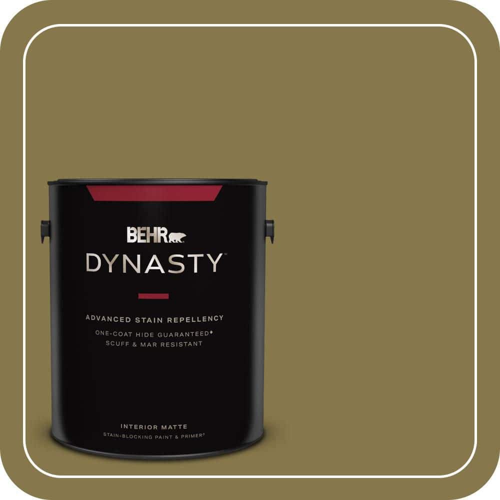1 gal. #M330-7 Green Tea Leaf Matte Interior Stain-Blocking Paint & Primer price history on PriceWatchPro