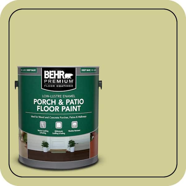 1 gal. #M340-4 Wasabi Low-Lustre Enamel Interior/Exterior Porch and Patio Floor Paint