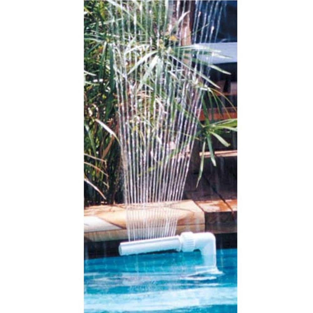 Pool Fountains for inground pools Waterfall Fountain In-ground Above Ground Pool 
