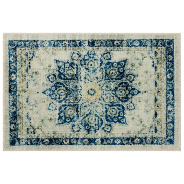 Mohawk Home Empearal Navy 2 ft. x 3 ft. Indoor Scatter Area Rug