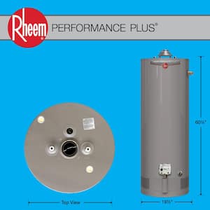 Performance Plus 40 Gal. Tall 9-Year 40,000 BTU Natural Gas Tank Water Heater