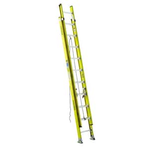 20 ft. Fiberglass Round Rung Extension Ladder with 375 lb. Load Capacity Type IAA Duty Rating