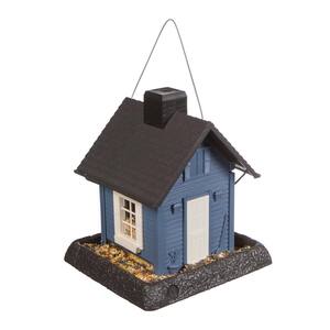 Blue Cottage Birdfeeder