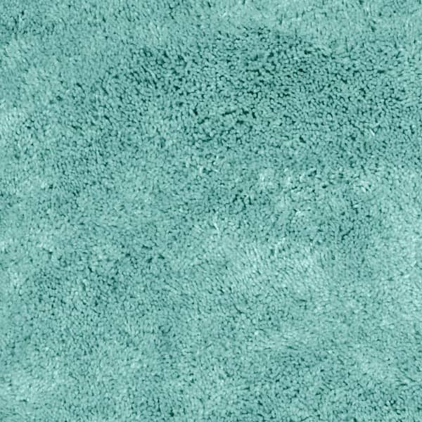 Lucille Rectangular Bath Rug Size: Runner 22 x 60, Color: Sea Foam