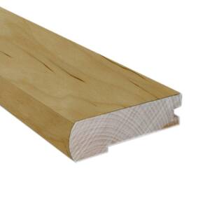 Vintage Maple Natural 1/2 in. Thick x 2-3/4 in. Wide x 78 in. Length Hardwood Flush-Mount Stair Nose Molding