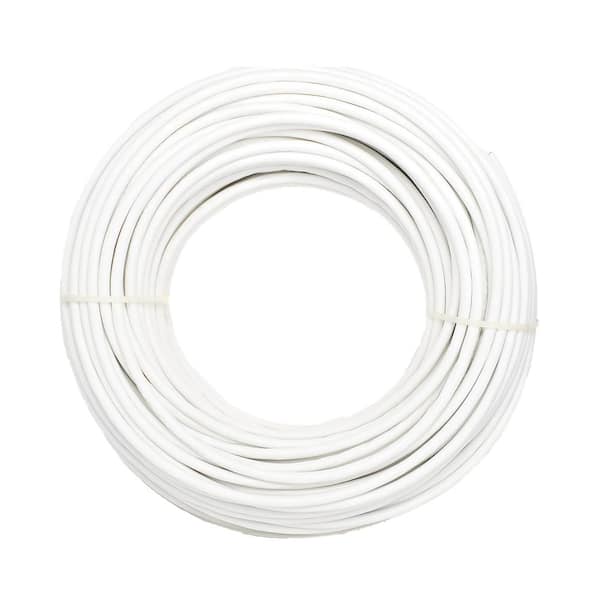 250 Feet Cat7 23AWG Solid & Shielded Bulk Ethernet Cable (S/FTP) CMR Riser-rated/White with 10-Pack Universal Shielded RJ45 Connectors