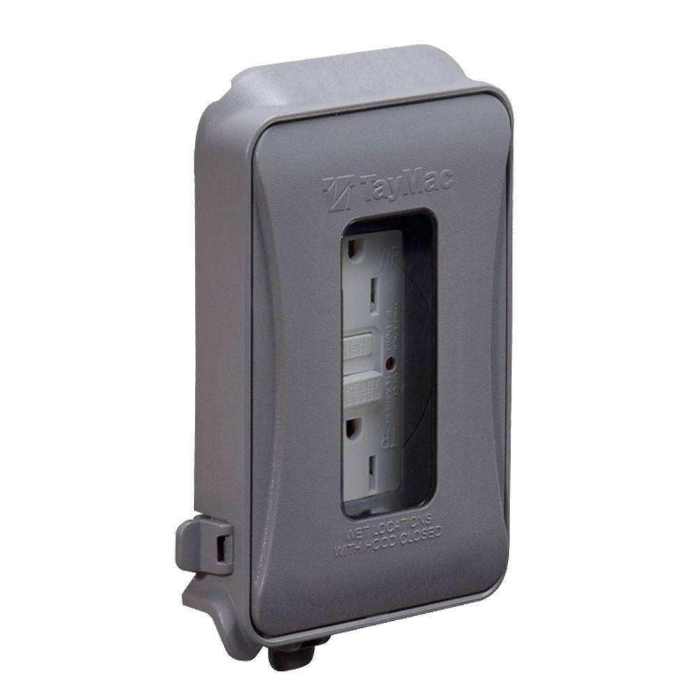 TAYMAC 1-Gang Horizontal or Vertical Mount Weatherproof Expandable Low ...