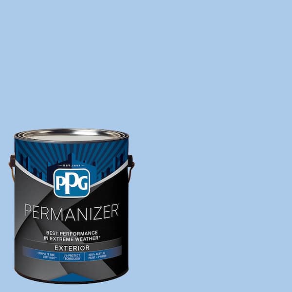 PERMANIZER 1 gal. PPG1243-3 Set Sail Semi-Gloss Exterior Paint