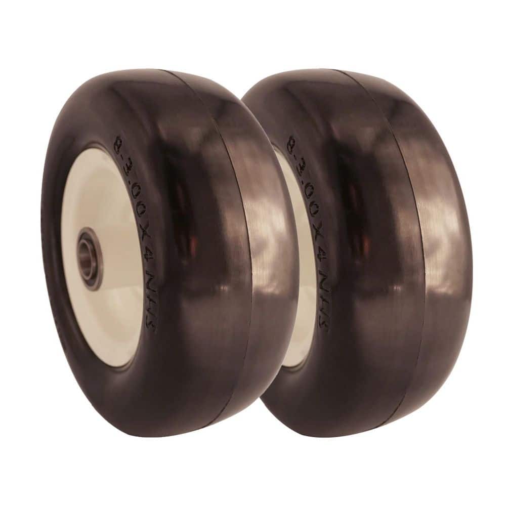 8/3.00-4 (8 in. x 3 in.) Wheel Assy w/ 3.25-47.5 in. Centered Hub (2-Pack) price history on PriceWatchPro