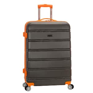Melbourne 28 in. Charcoal Expantable Hardside Dual Wheel Spinner Luggage
