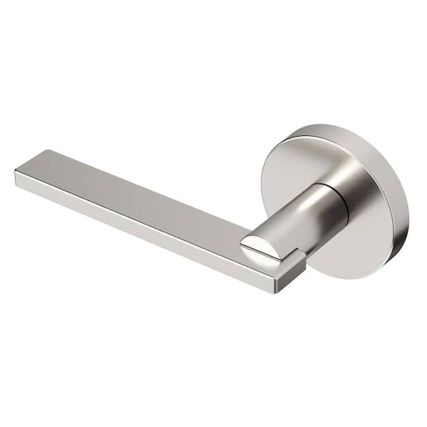 Okun Valli Metal Brushed Nickel Dummy Door Handle with Round