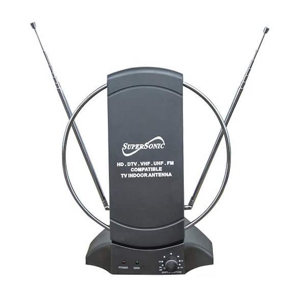 Supersonic UHF/VHF HDTV Digital Amplified Indoor Antenna SC-605