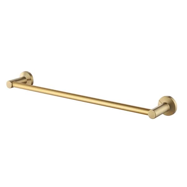 Glacier Bay Dorind 18 in. Wall Mounted Towel Bar in Brushed Gold