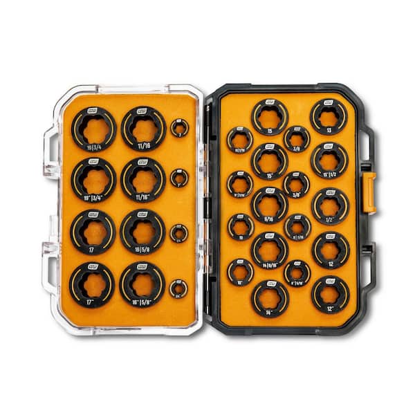 GEARWRENCH Bolt Biter SAE/Metric Wrench Insert Set (30-Piece 