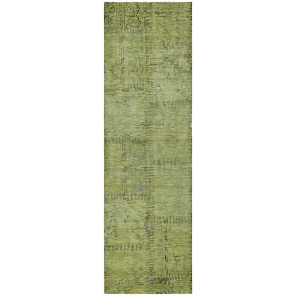 Dream Shag Premium Machine Washable Abstract ADS685 Taupe 5 ft. x 7 ft. 6 in. Area Rug