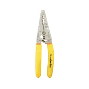 Wire Stripper and Cutter for 10-12 AWG with Ergonomic Handles