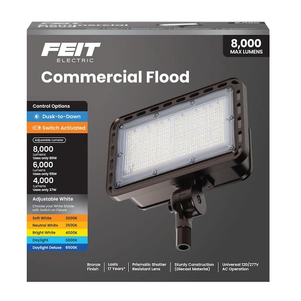 Feit Electric 4000/6000/8000 Lumen Select Integrated LED