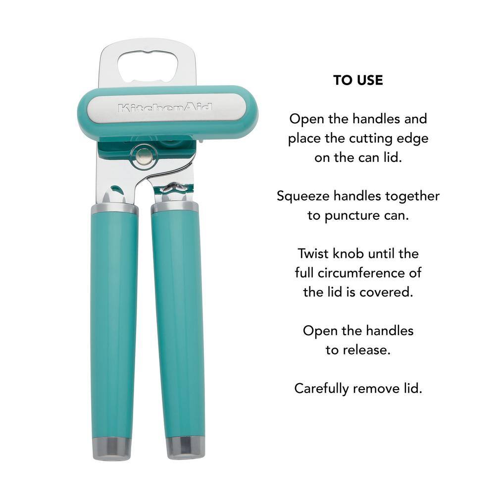Aqua Sky Stainless Steel Multifunction Can and Bottle Opener