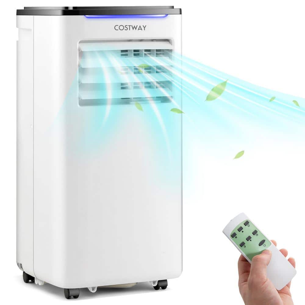 5,200 (DOE) BTU Portable Air Conditioner Cools 250 Sq. Ft. with Dehumidifier and Remote in White price history on PriceWatchPro