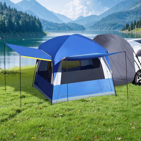 BOZTIY SUV Tent for Camping Car Camping Tent Waterproof PU3000mm SUV Tailgate Tent for Outdoor