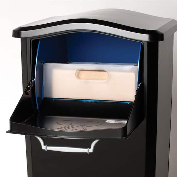 Architectural Mailboxes Elephantrunk Black, Extra Large, Aluminum