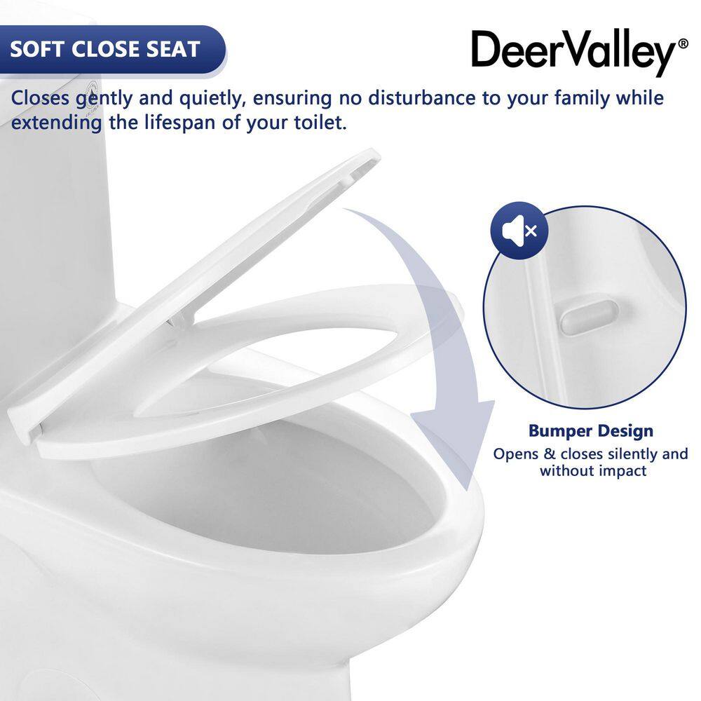 White Ceramic Elongated Dual Flush Floor Mounted Toilet