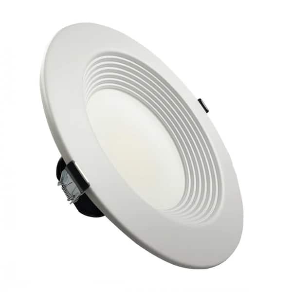 WHITE SKY LED Commercial Downlight , Adj Watt 9W/13W/18W , 2110 Lumens , Adj CCT 2700K/3000K/3500K/4000K/5000K, 4in.