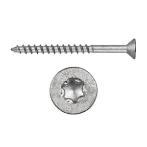 Kwik-Con II 3/16 in. x 2-3/4 in. Zinc Plated Carbon Steel Torx Flat Head Concrete Screw Anchor (100-Pack)