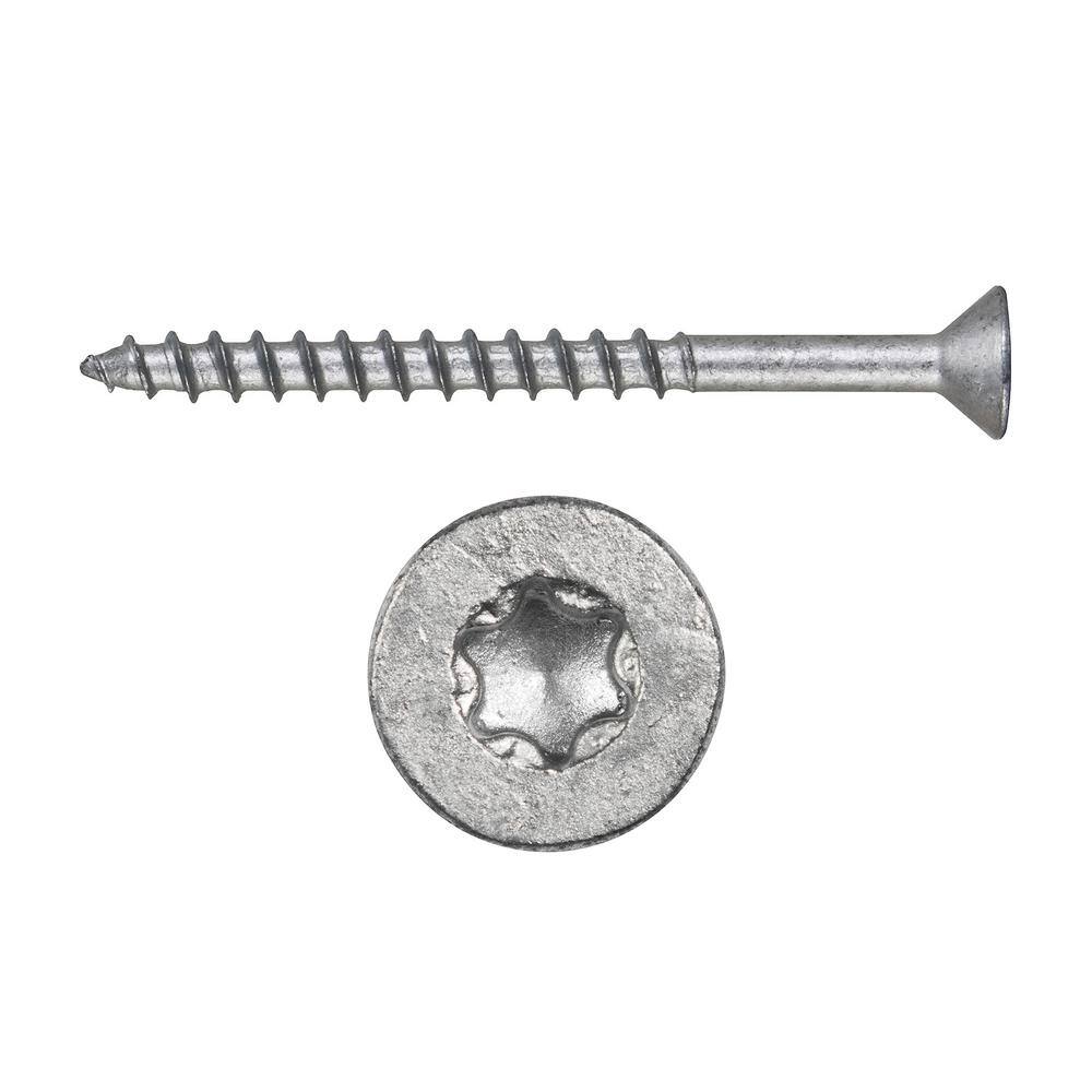 Kwik-Con II 3/16 in. x 3-1/4 in. Zinc Plated Carbon Steel Torx Flat Head Concrete Screw Anchor (100-Pack) price history on PriceWatchPro