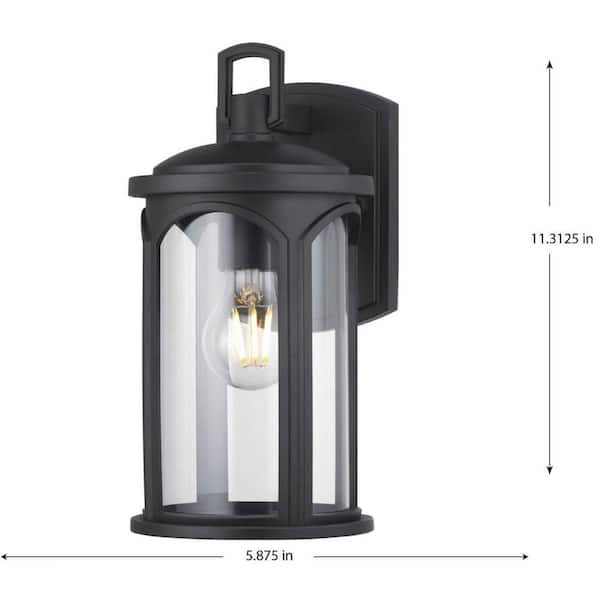 Progress Lighting Crawford Collection 4-Light Oil Rubbed Bronze Clear  Beveled Glass New Traditional Outdoor Post Lantern Light P5474-108 - The  Home Depot