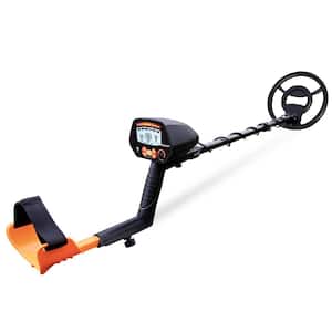 10 in. Professional Metal Detector for adults, Treasures Seeking Tool with Shovel, Bag And Headphone