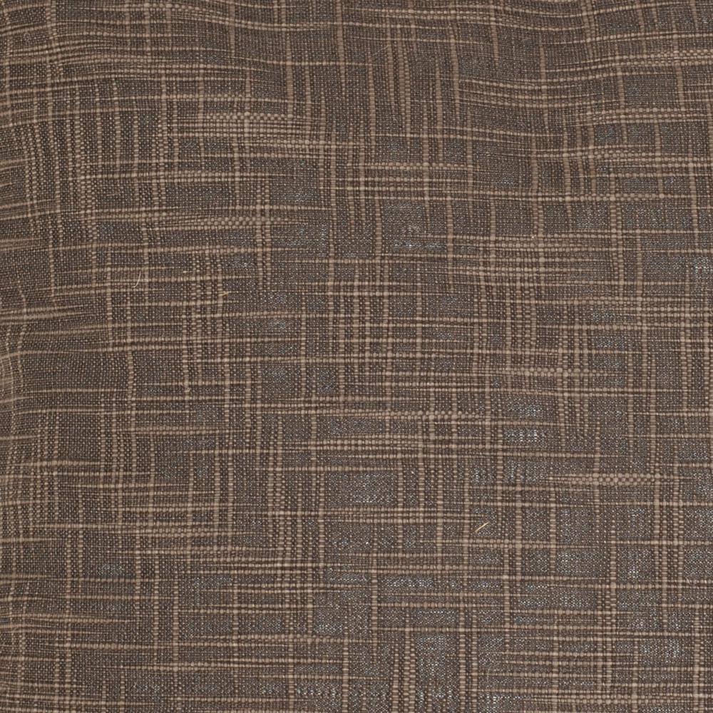 Madeline 22'' Brown and Beige Linen Pillow Set