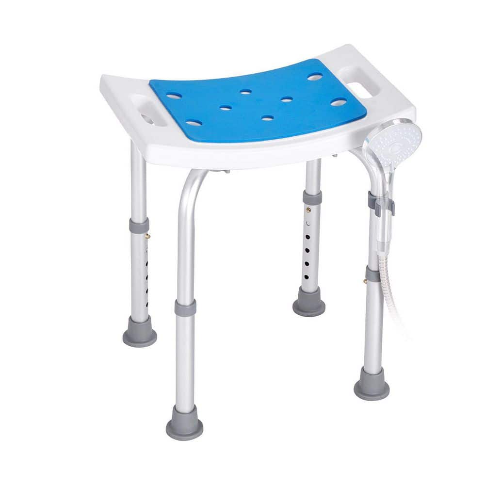 350 LBS Capacity Adjustable Height Shower Chair-Non-Slip Stool for Elderly Disabled Handicap price history on PriceWatchPro