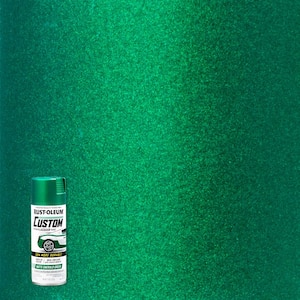 11 oz. Matte Emerald Green Custom Lacquer Spray Paint (6-Pack)