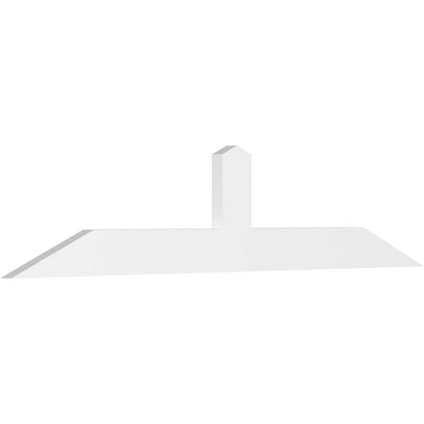 Ekena Millwork Portland 84 in. W x 17.5 in. H x 2 in. D Signature Polyurethane Bracket