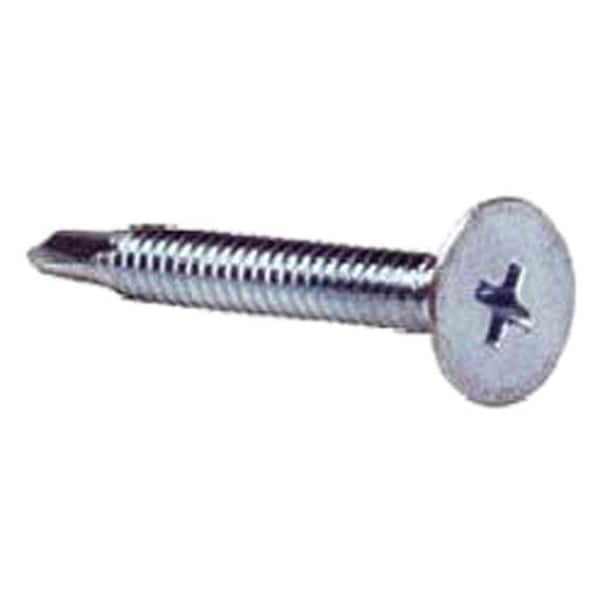 Pro-Twist #10 x 1-7/16 in. #2 Phillips Wafer Head Fine Thread Self-Drilling Screws with Wings 5 lb. Box