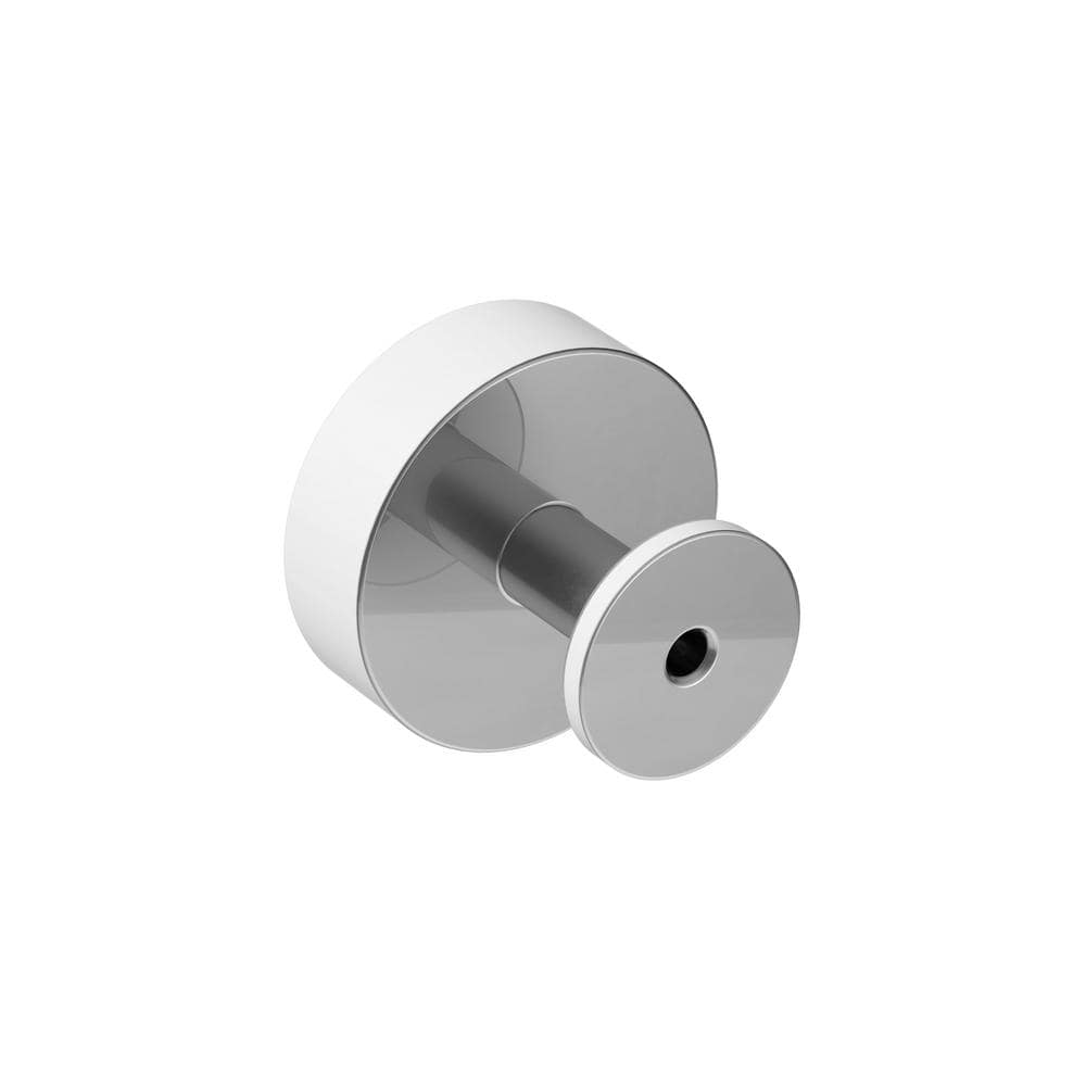 Polished Chrome Round Cabinet Knob, 1-1/4 inch Diameter