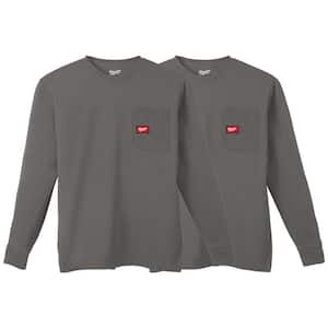 Milwaukee Men's 3X-Large Gray GRIDIRON Cotton/Polyester Short