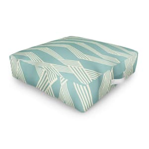 26 in. x 26 in. Gabriela Fuente Skylar Outdoor Floor Cushion