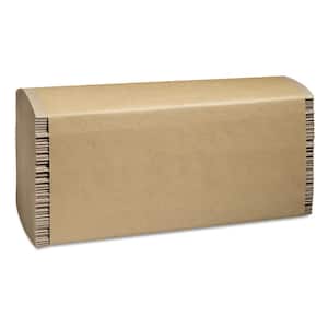 100% Recycled Folded Paper Towels 9 1/4x9 1/2 Multi-Fold Natural (250 Sheets per Pack, 16 Packs per Carton)
