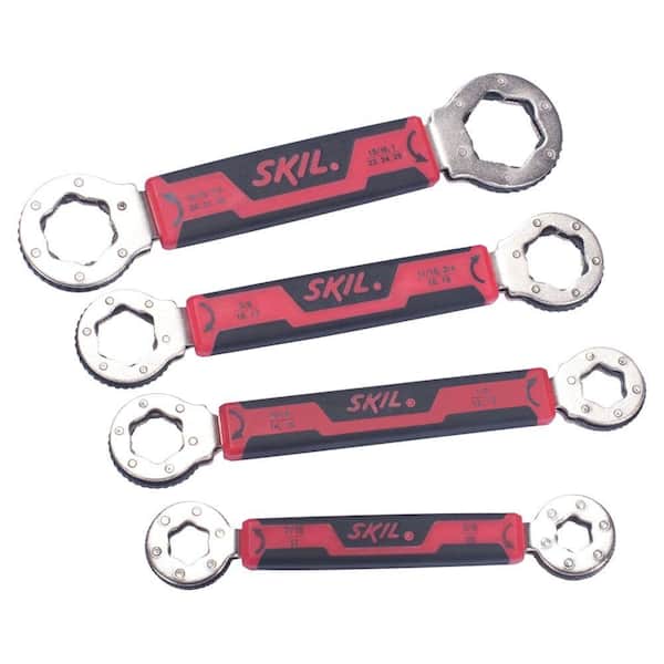 Skil Secure Grip Wrench Set (4-Piece)