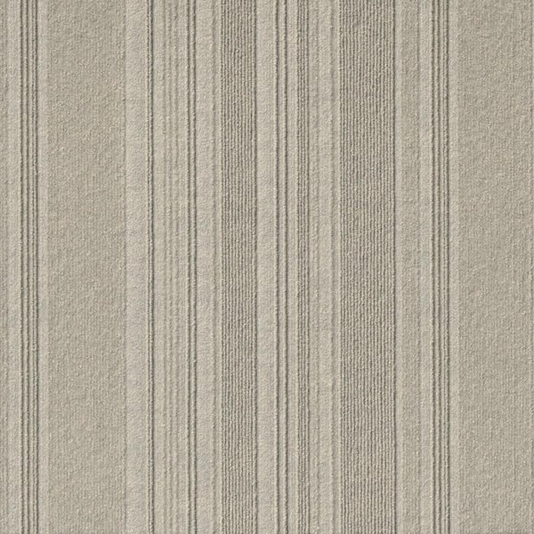 Foss Adirondack Dove Commercial 24 in. x 24 Peel and Stick Carpet Tile (15 Tiles/Case) 60 sq. ft.